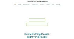 Desktop Screenshot of kopabirth.com